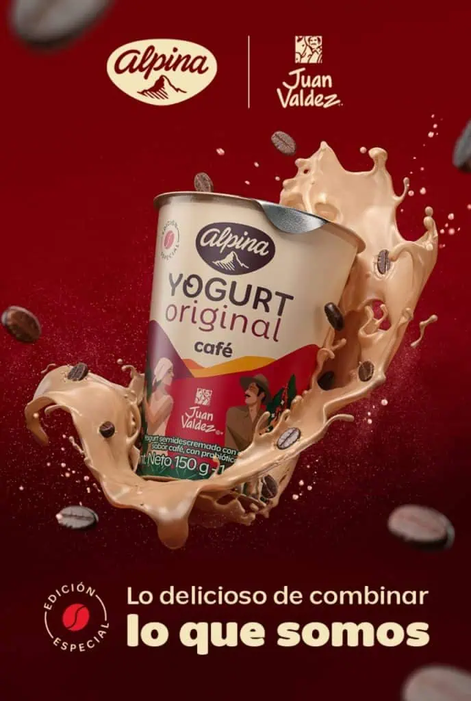 Alpina y Juan Valdez se unen para crear un nuevo sabor de Yogurt inspirado en el café Alpina y Juan Valdez se unen para crear un nuevo sabor de Yogurt inspirado en el café