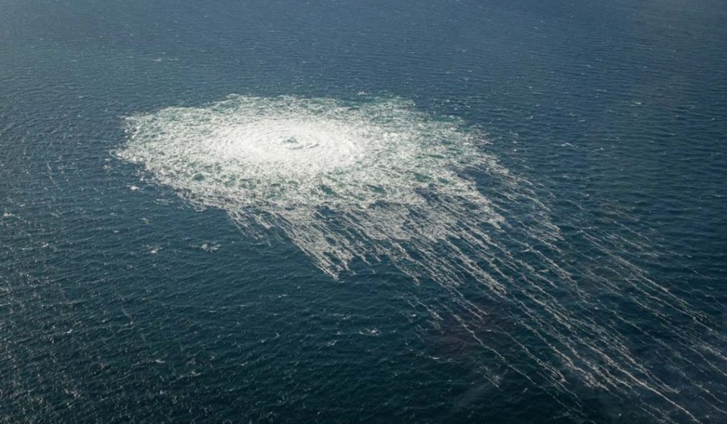 Gasoductos Nord Stream 1 y 2 registraron fugas en el mar Báltico