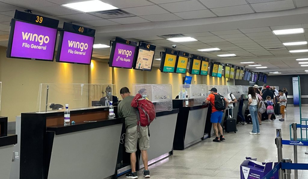 Puntos de atención de Wingo en aeropuertos