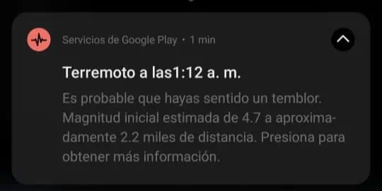 Alerta terremoto: así funcionan las notificaciones que envía Google Alerta terremoto: así funcionan las notificaciones que envía Google