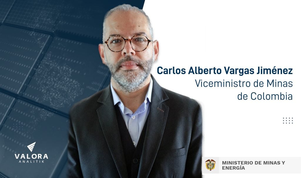 Carlos Alberto Vargas es el nuevo viceministro de Minas de Colombia