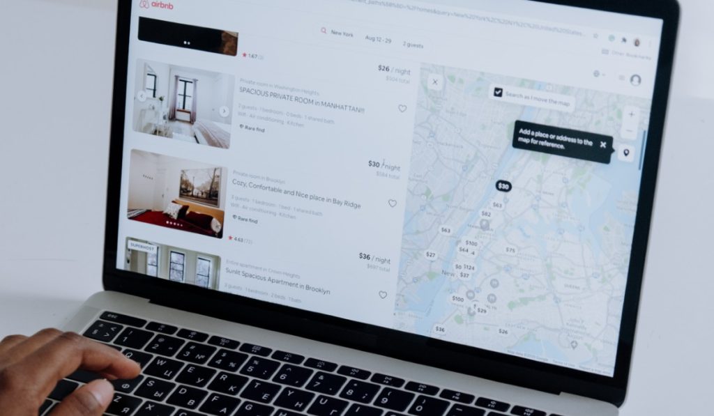 Búsquedas en Airbnb. 