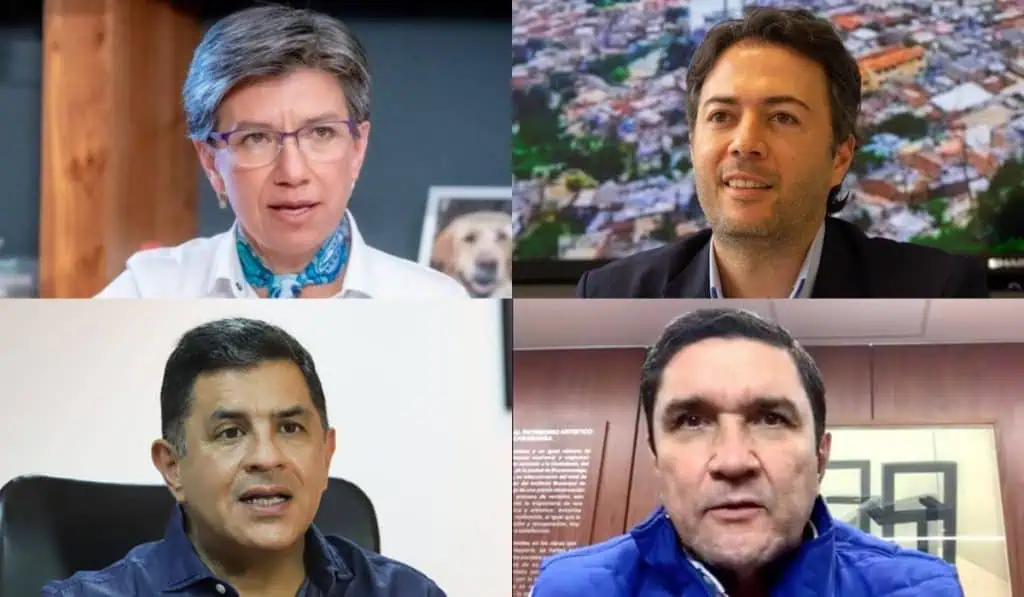Encuesta Invamer: alcaldes de Bogotá, Medellín, Cali y Bucaramanga se 'rajan' en aprobación Encuesta Invamer: alcaldes de Bogotá, Medellín, Cali y Bucaramanga se 'rajan' en aprobación