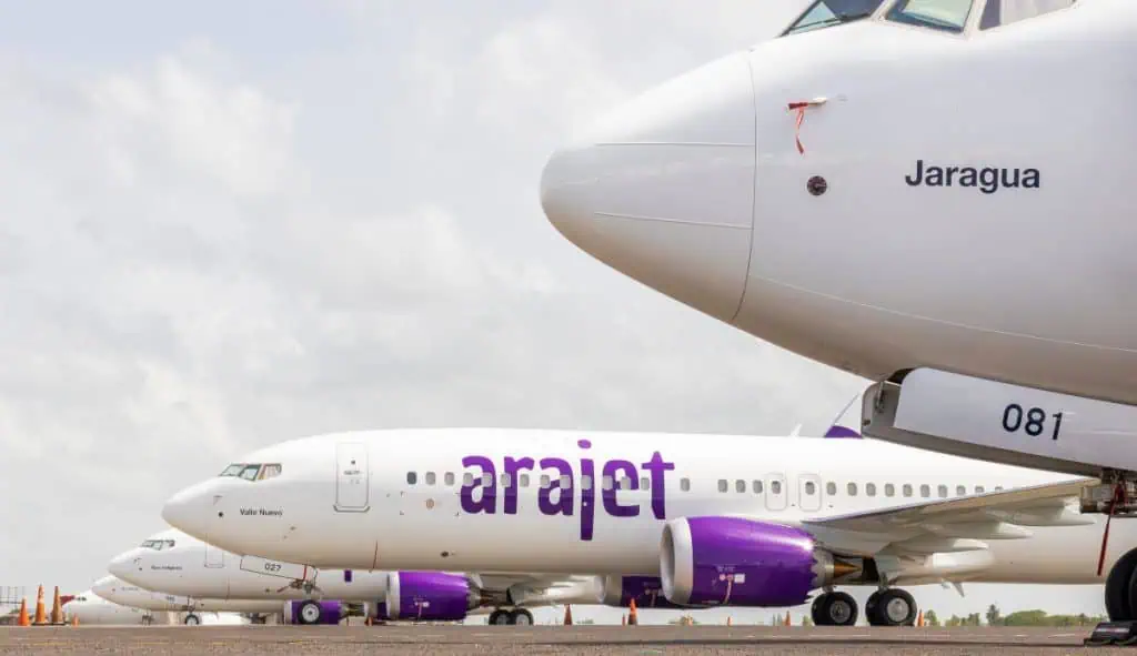Entrevista | Arajet cerraría 2023 con expansiones en rutas y flota Arajet aerolínea de bajo costo que opera en Colombia