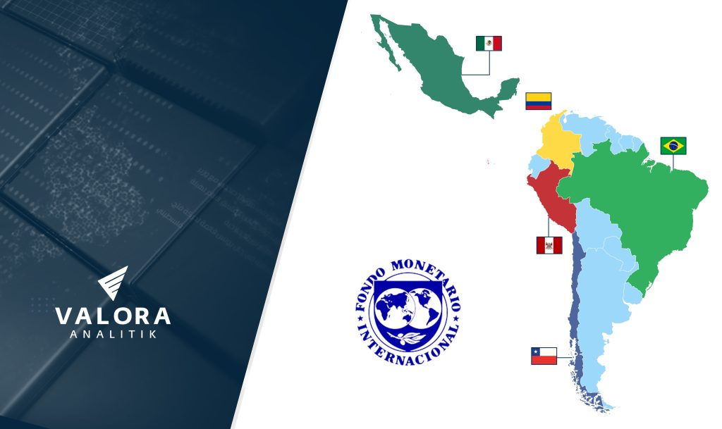 FMI ajustó estimación de inflación de Colombia, Chile, Perú, Brasil y México de 2022-2023