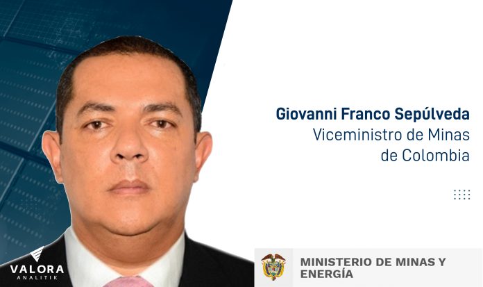 Viceministro de Minas de Colombia, Giovanny Franco Sepúlveda