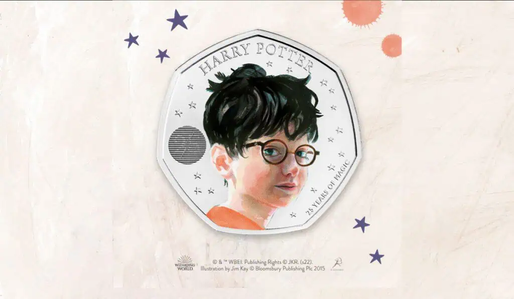 Reino Unido lanza moneda para conmemorar 25 años de Harry Potter Reino Unido lanza moneda para conmemorar 25 años de Harry Potter