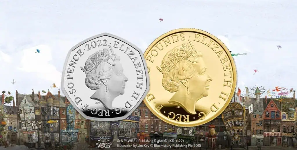 Reino Unido lanza moneda para conmemorar 25 años de Harry Potter Reino Unido lanza moneda para conmemorar 25 años de Harry Potter