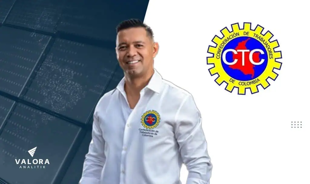 John Jairo Caicedo, nuevo presidente de la Confederación de Trabajadores de Colombia John Jairo Caicedo, nuevo presidente de la Confederación de Trabajadores de Colombia