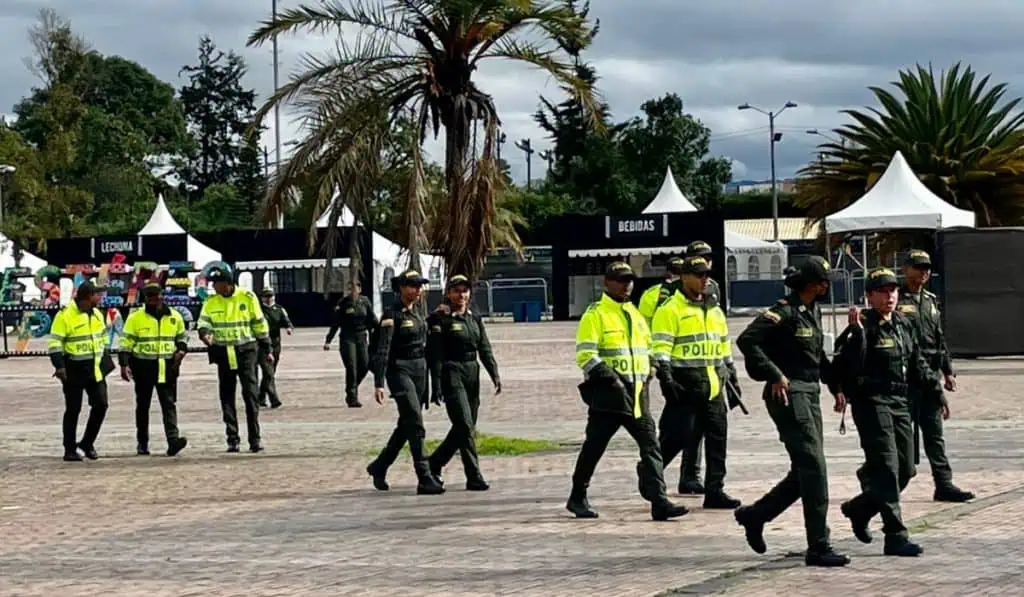 Esto proponen candidatos a la Alcaldía de Bogotá para acabar con ola de inseguridad Agentes de la Policía de Colombia.