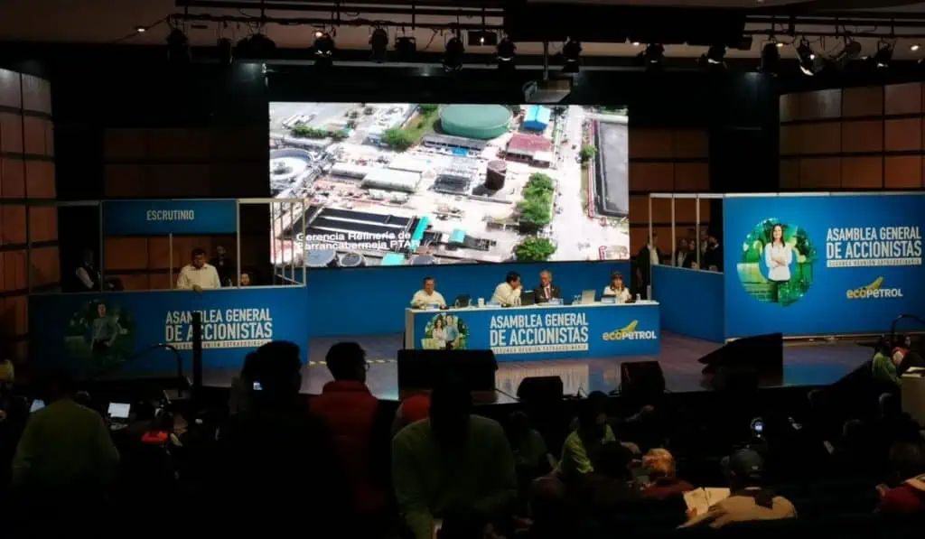 Ecopetrol confirma fecha para Asamblea General de Accionistas de 2025 Asamblea Ecopetrol