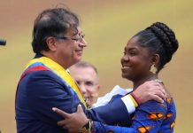 Francia Márquez y Gustavo Petro