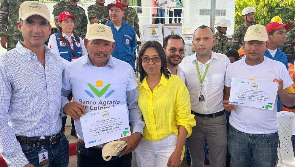 Banco Agrario condona deudas a campesinos afectados por ola invernal