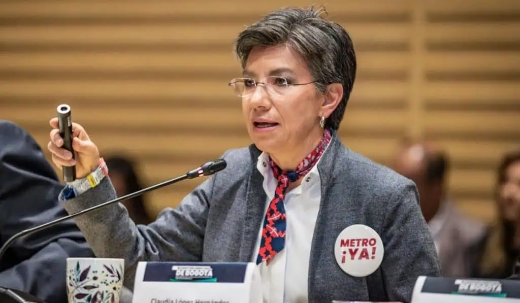 Alcaldesa de Bogotá reitera que cualquier cambio en primera línea del Metro deberá ser consensuado Claudia Lopez