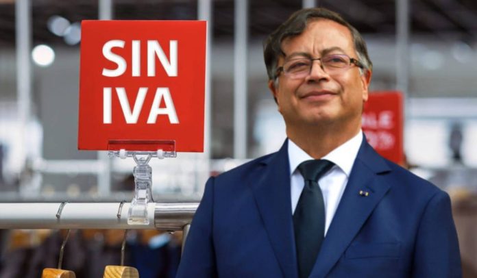 Gobierno Petro eliminaría día sin IVA Colombia 2022.