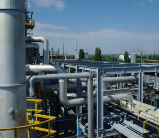 Producción de gas natural en Colombia