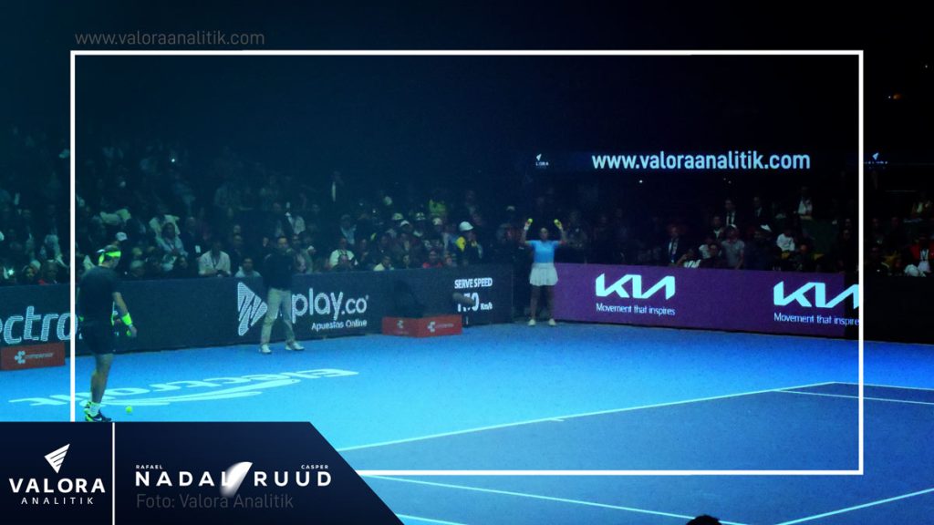 Copa Electrolit: Nadal le gana a Casper Ruud. 