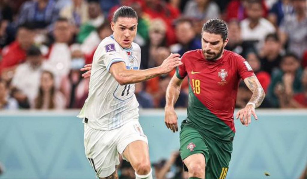 Qatar 2022: Uruguay y Portugal terminan el primer tiempo con empate a cero