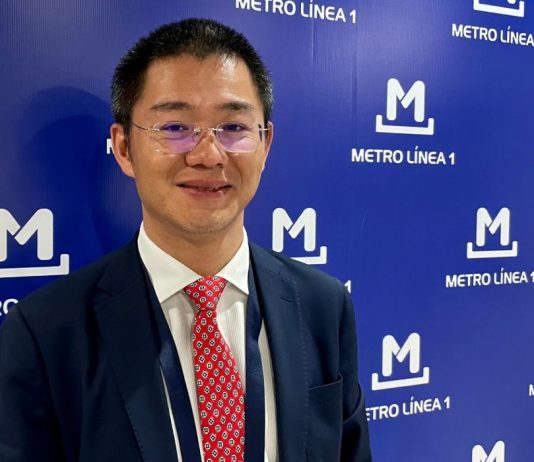 Wu Yu, presidente de la concesionaria Metro Línea 1 del metro de Bogotá.