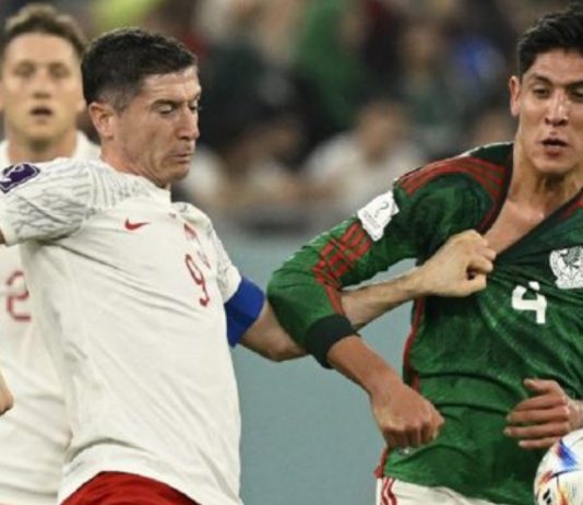 Mundial de Qatar 2022: partido entre México y Polonia.