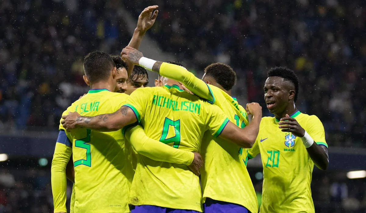 Selección de Brasil en Mundial de Qatar 2022.