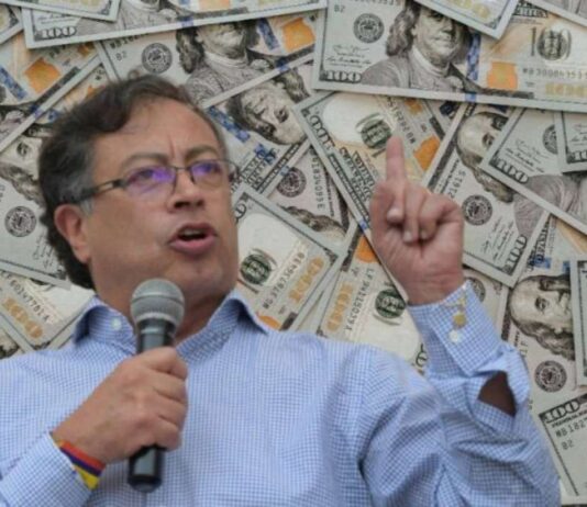Gustavo Petro y dólar Colombia