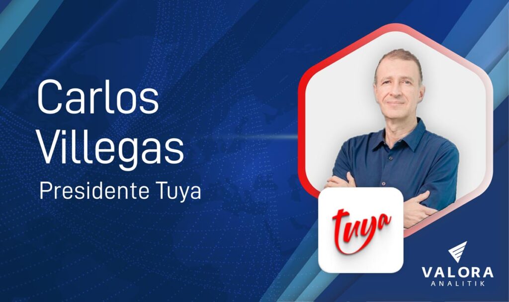 Tuya emitió los primeros bonos sociales subordinados para promover la inclusión financiera Carlos Villegas, presidente Tuya. Foto: Cortesía Tuya