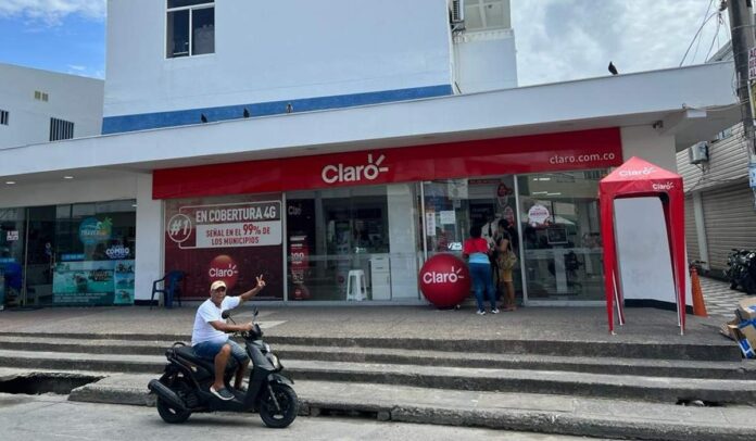 Claro Colombia en San Andrés Isla. Foto: Claro.