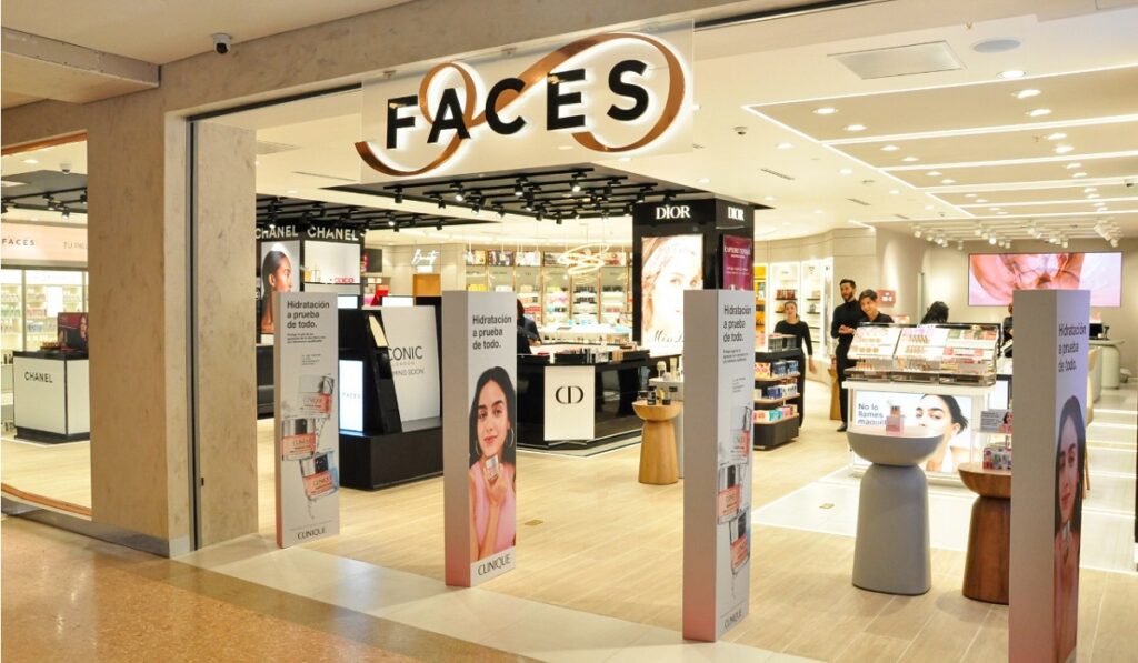 Faces, retail de belleza