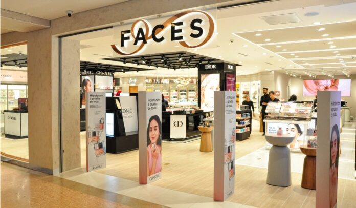 Faces, retail de belleza