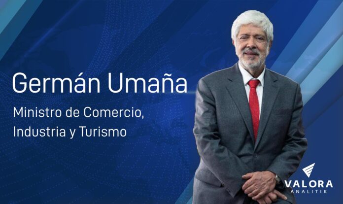 Germán Umaña, ministro de Comercio, Industria y Turismo