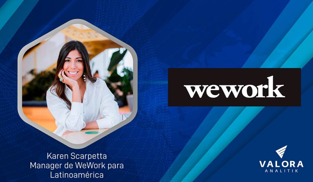 Karen Scarpetta será la nueva gerente para Latinoamérica de WeWork