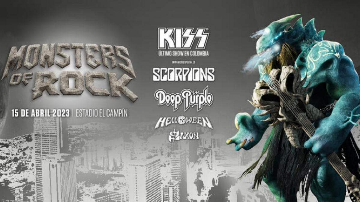 Monsters of Rock llegará al estadio El Campín en Bogotá en 2023