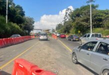 Vía Bogotá-Girardot: paso por Nariz del Diablo es seguro.