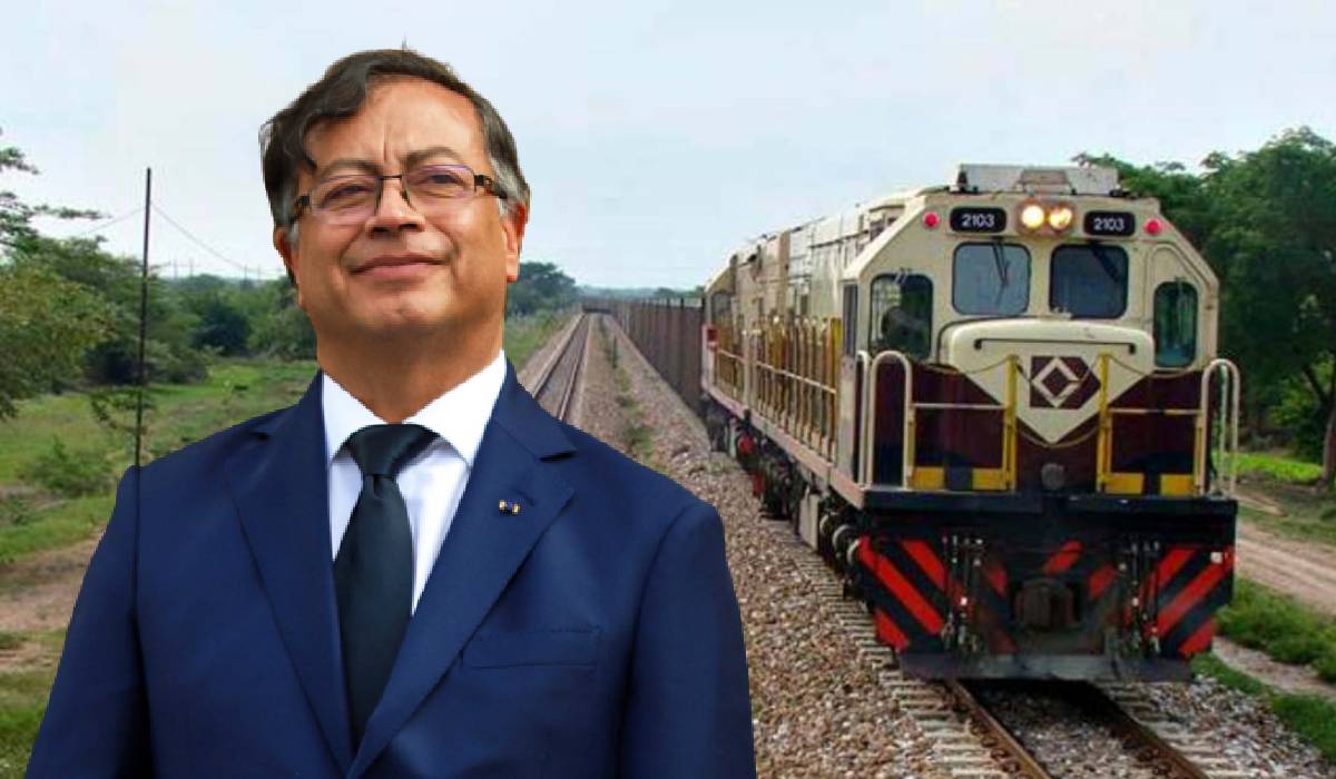 Así avanza el proyecto de Petro para construir un tren interoceánico en Colombia