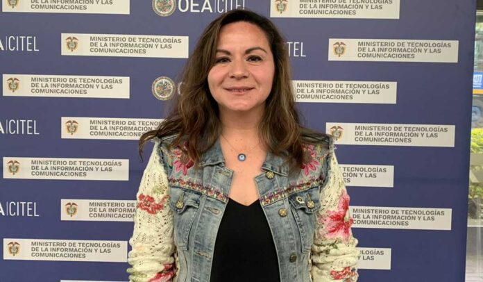 Sandra Urrutia, ministra de las Tecnologías de la Información y las Comunicaciones de Colombia (MinTIC)