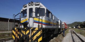 Trenes y conexiones ferrocarriles en Colombia