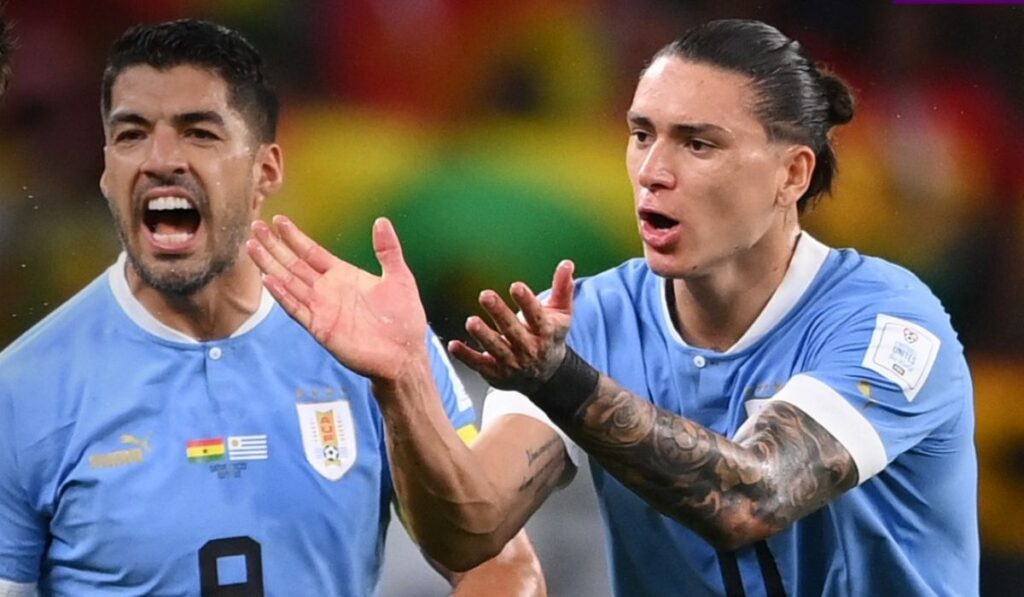 Qatar 2022: Urugay vence a Ghana, pero queda fuera del mundial.