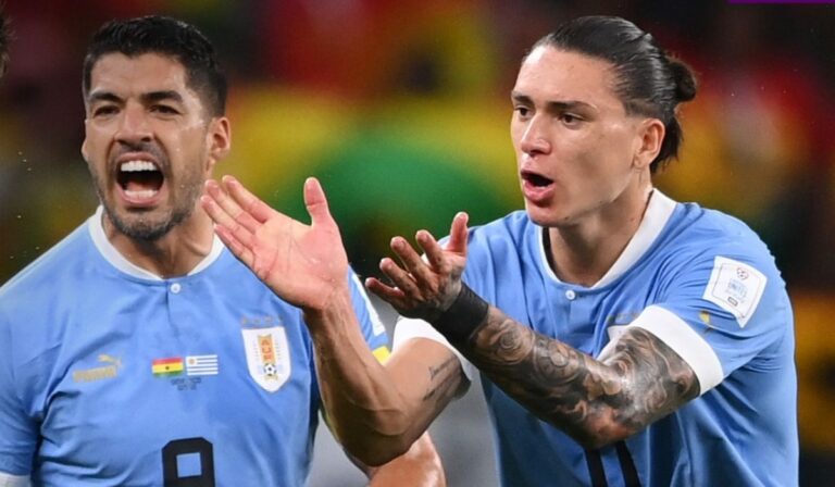 Qatar 2022: Urugay vence a Ghana, pero queda fuera del mundial.