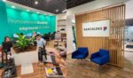 La nueva oficina de Bancoldex fue construida con materiales sostenibles.