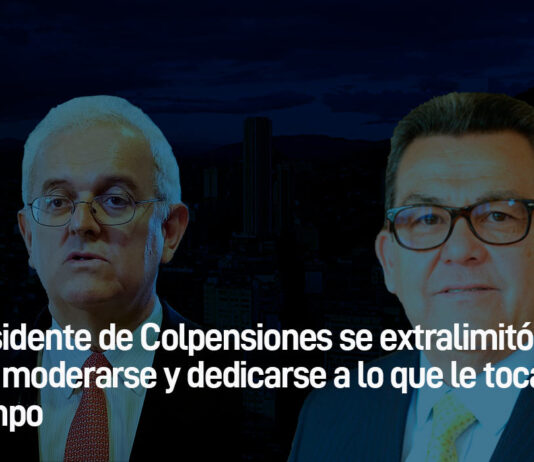 ministro Ocampo critica pronunciamientos de Jaime Dussán