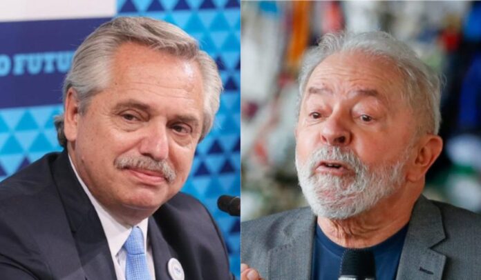 Alberto Fernández y Lula da Silva