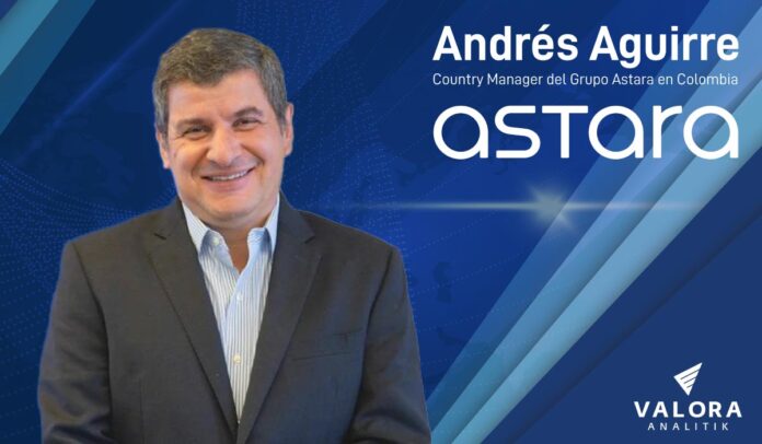 Andrés Aguirre, country manager del Grupo Astara en Colombia