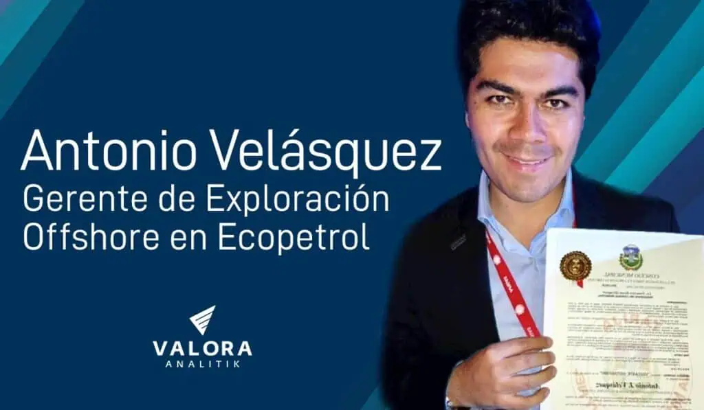 Primicia | Llega a Ecopetrol nuevo gerente para impulsar proyectos de gas offshore Antonio Velásquez, gerente de Exploración Offshore de Ecopetrol