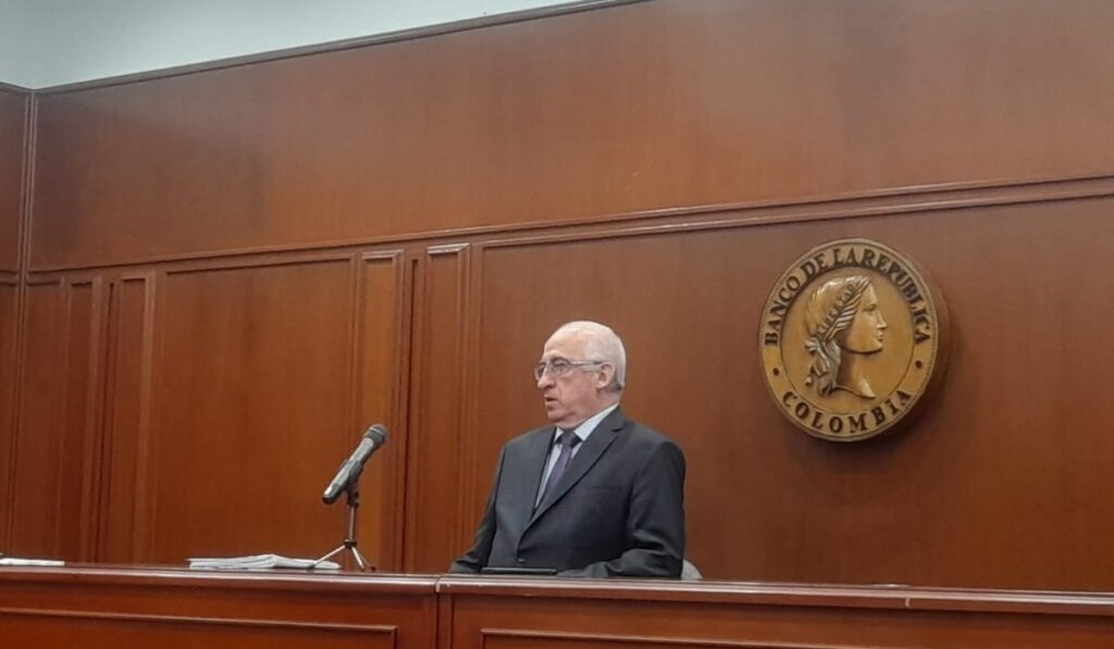 Leonardo Villar, gerente general del Banco de la República.