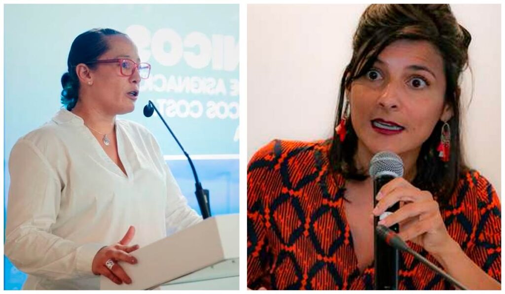 La exviceministra de Energía, Belizza Ruiz, tuvo roces con la ministra Irene Vélez por un informe de balance de contratos de hidrocarburos. Imagen: Twitter