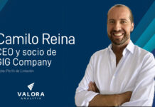 Camilo Reina, CEO y socio de GIG Company. Foto: Perfil de LinkedIn