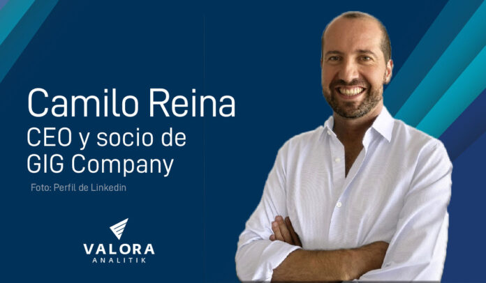 Camilo Reina, CEO y socio de GIG Company. Foto: Perfil de LinkedIn