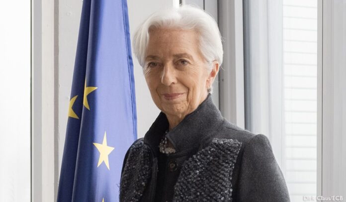 Christine Lagarde, presidenta del Banco Central Europeo (BEC) Christine Lagarde Banco Central Europeo (BEC)