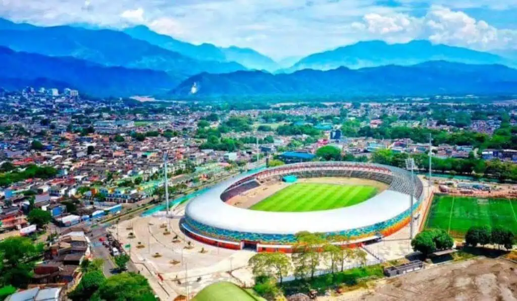 Este es el primer estadio de Colombia en cambiar su nombre para homenajear a Pelé Estadio Bello Horizonte "Rey Pelé"